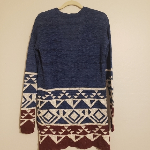 Hollister western long sleeve button up lightweight cardigan size M/L NWT - Picture 2 of 12